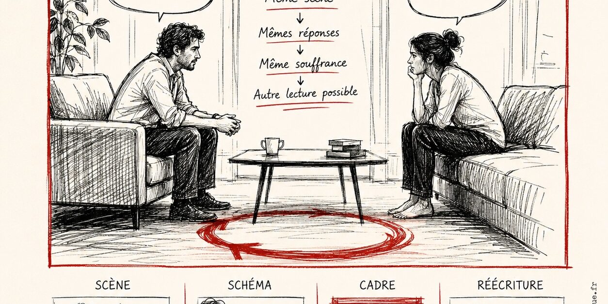 thérapie des schémas Paris pour couple répétitif