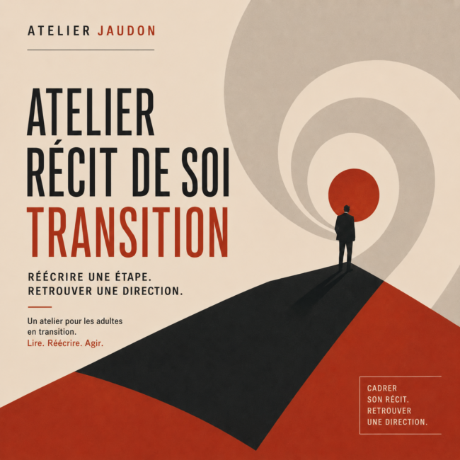 Atelier de transition professionnelle à Paris animé par Laurent Jaudon